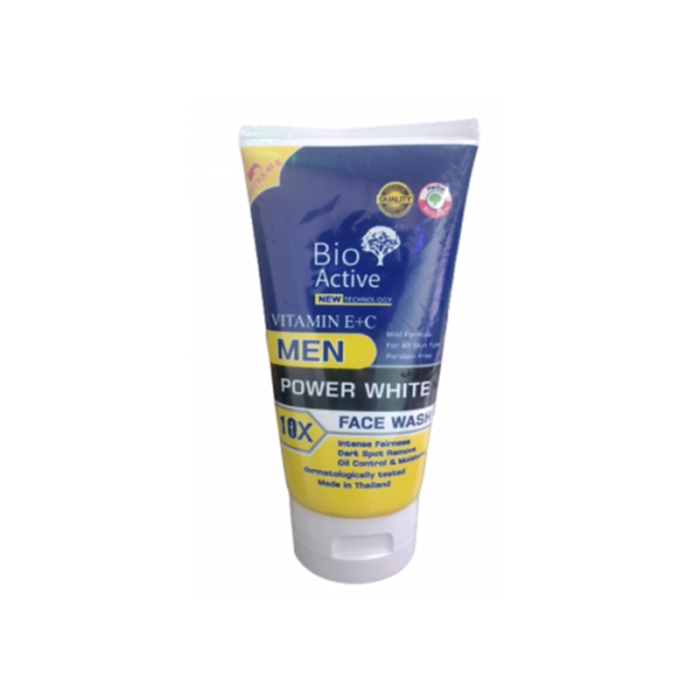 Bio Active Men Power White Face Wash