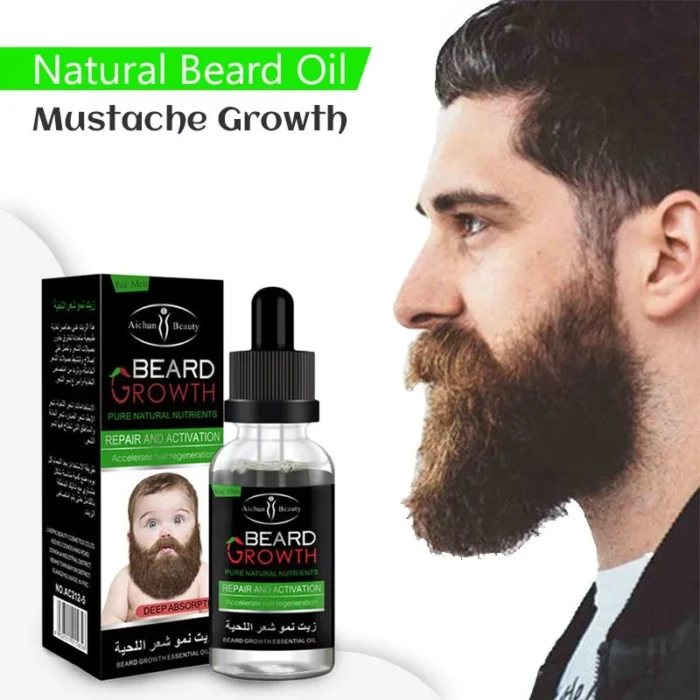 Natural Beard Oil Mustache Growth