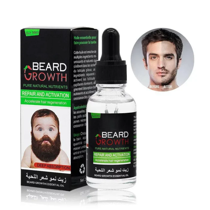 Natural Beard Oil Mustache Growth