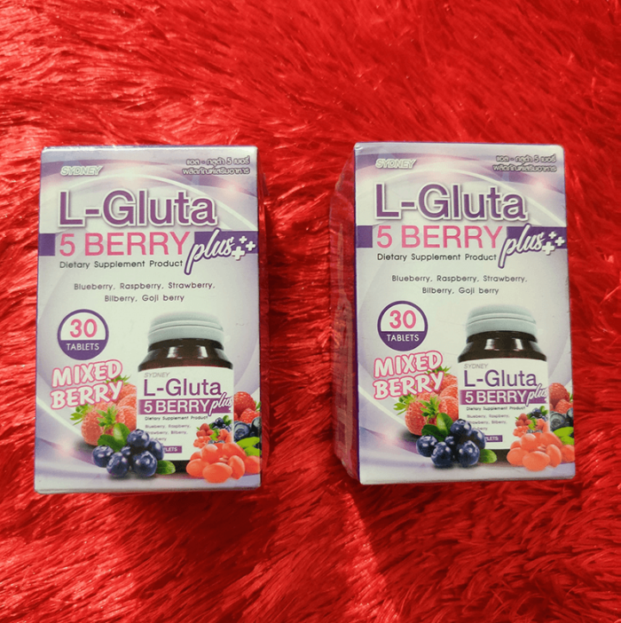 L Gluta 5 Berry Plus Whitening Capsule