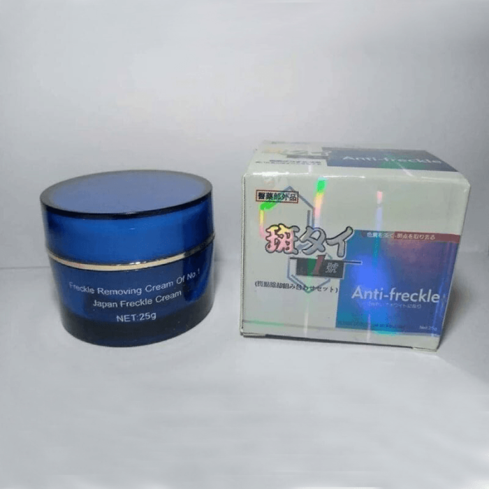 Japanese Anti Freckles Cream