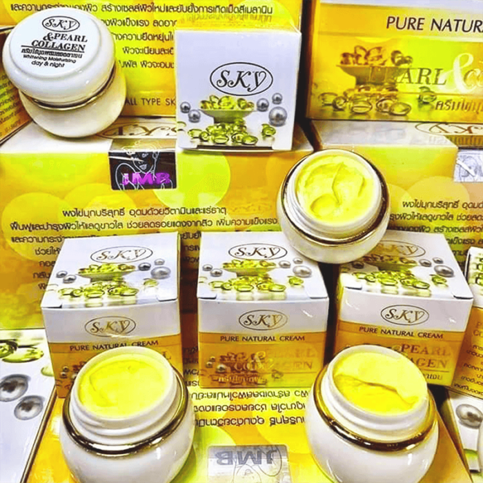 SKY Pure Natural Pearl Collagen Cream