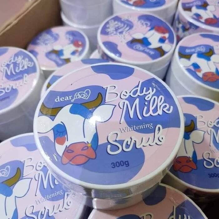 Dear Face Body Milk Whitening Scrub