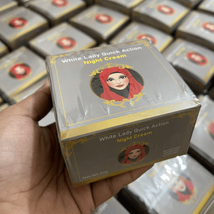 white lady night cream