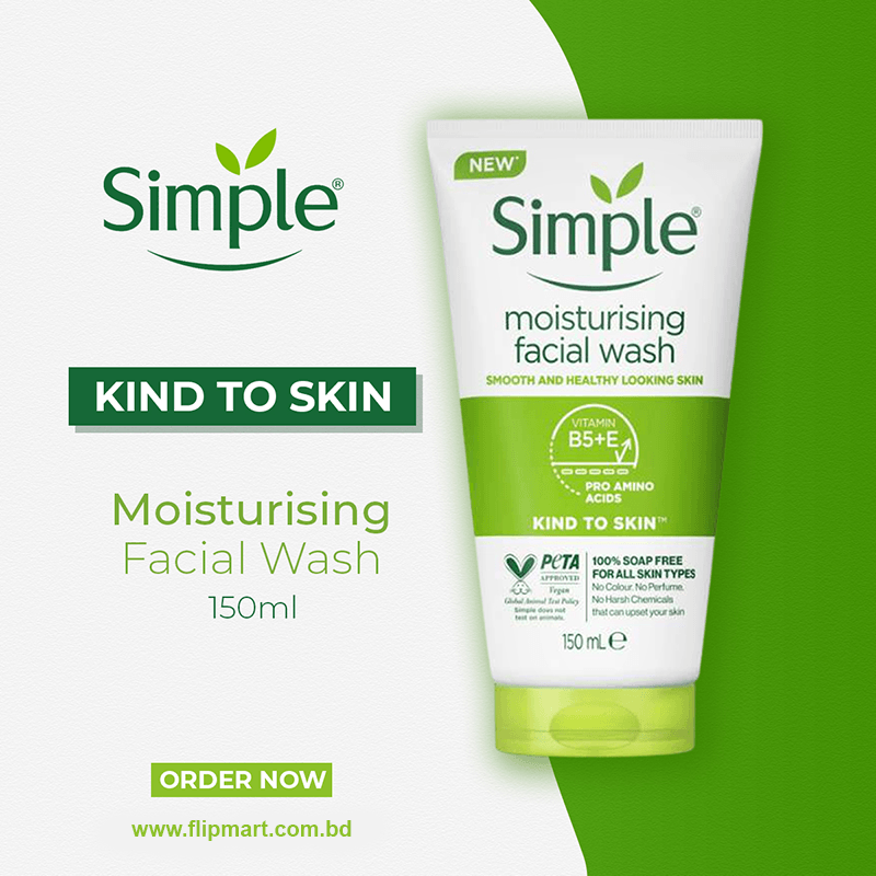 Simple Moisturizing Facial Wash