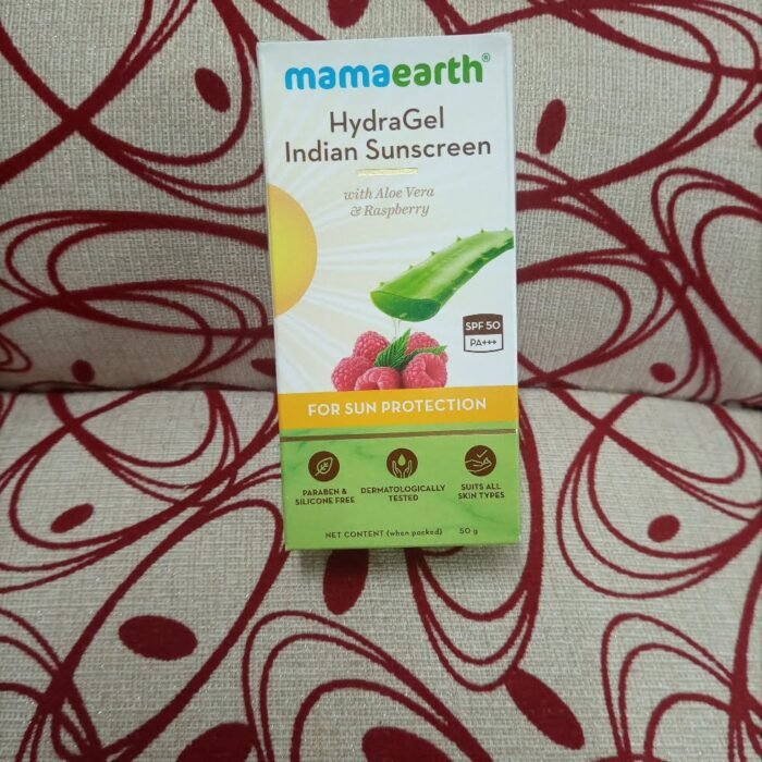 Mamaearth HydraGel Indian Sunscreen