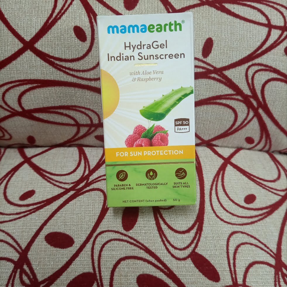 Mamaearth HydraGel Indian Sunscreen