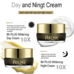 Ailke 8K Plus Whitening Cream 2 IN 1 Set