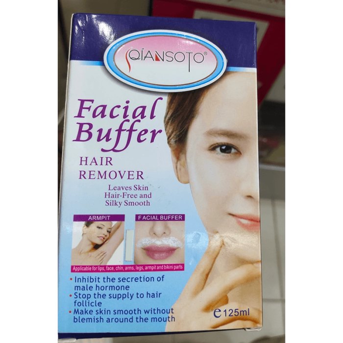 Qiansoto facial buffer Hair Remover