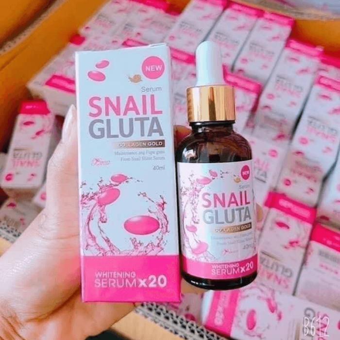 Snail Gluta Collagen Gold Serum