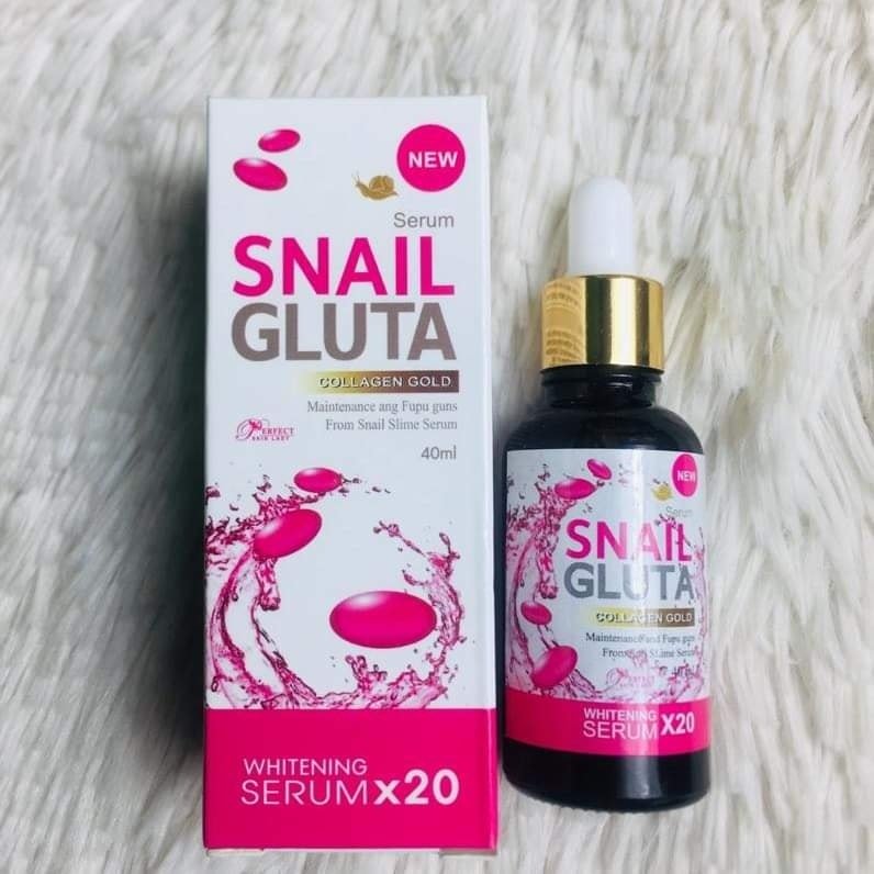 Snail Gluta Collagen Gold Serum