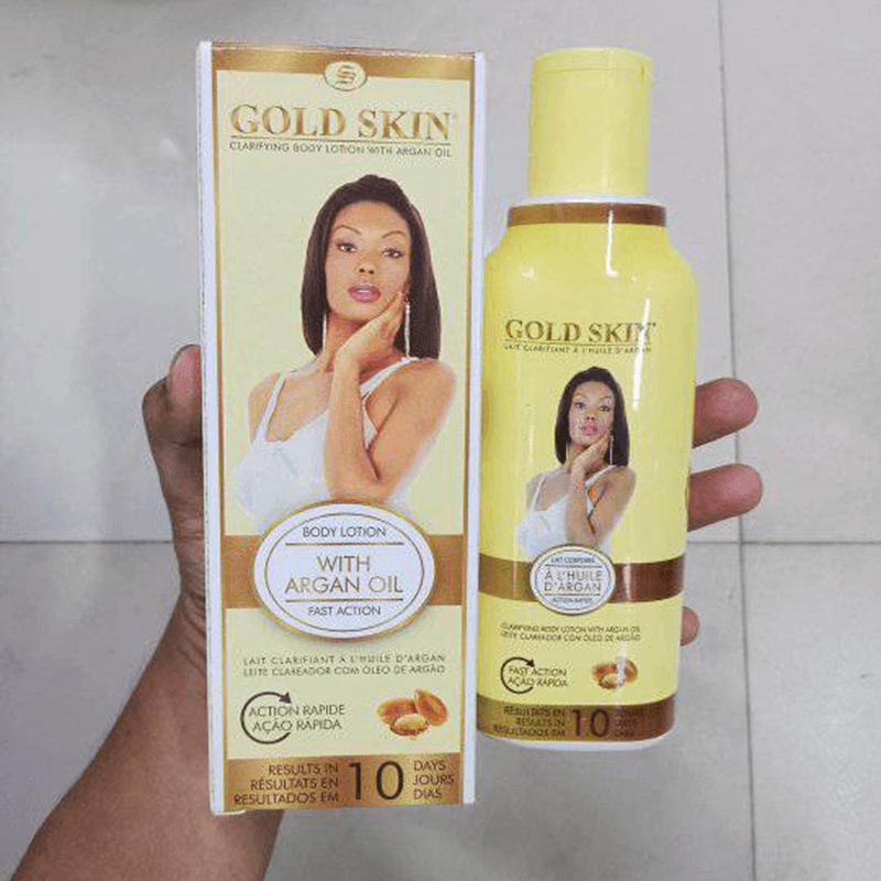GOLD SKIN Clarifying Body Lotion with Argan Oil