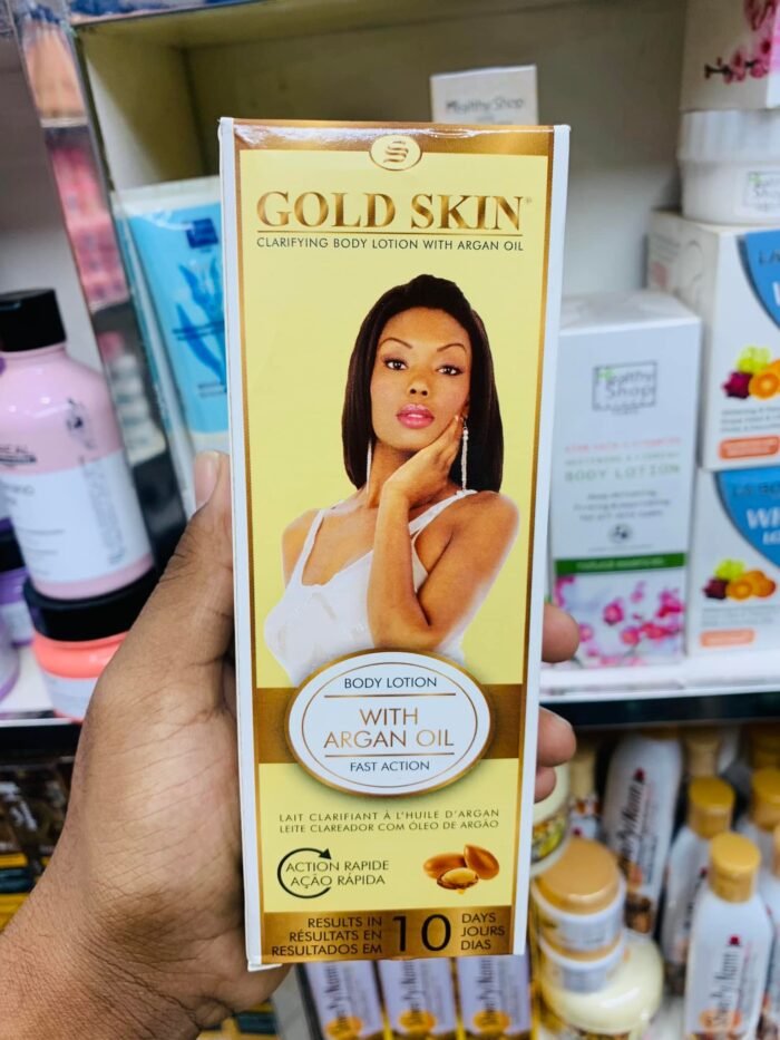 GOLD SKIN Clarifying Body Lotion with Argan Oil