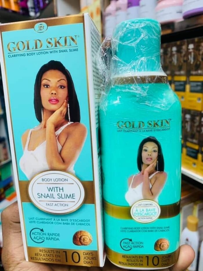 GOLD SKIN Clarifying Body Lotion with Argan Oil