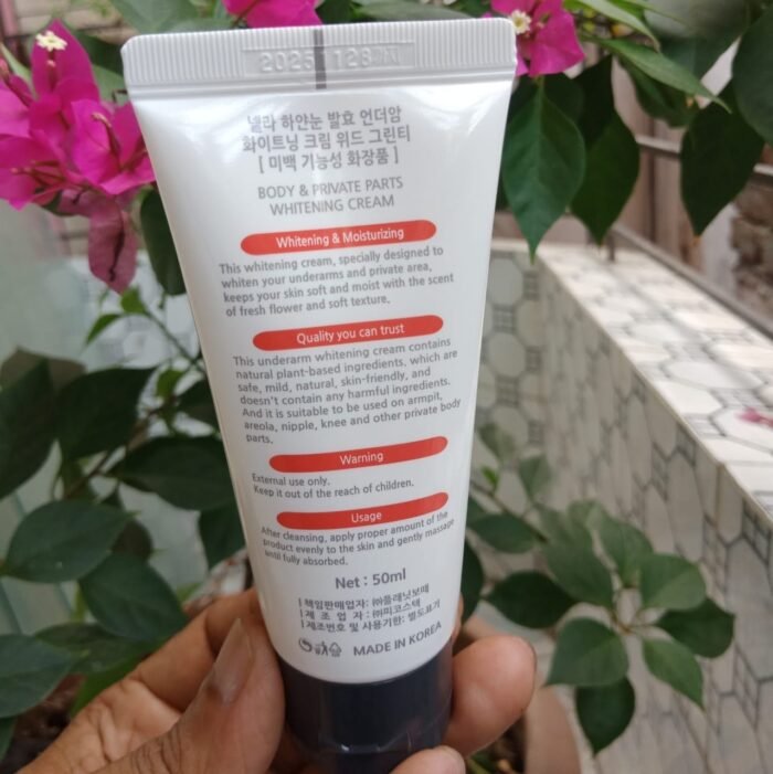 White Snow Fermented Underarm Whitening Cream