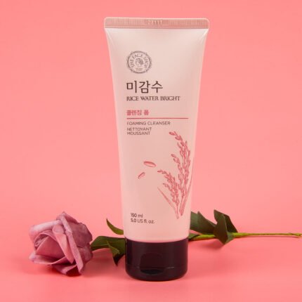 Rice Water Bright Cleansing Foam Face Wash