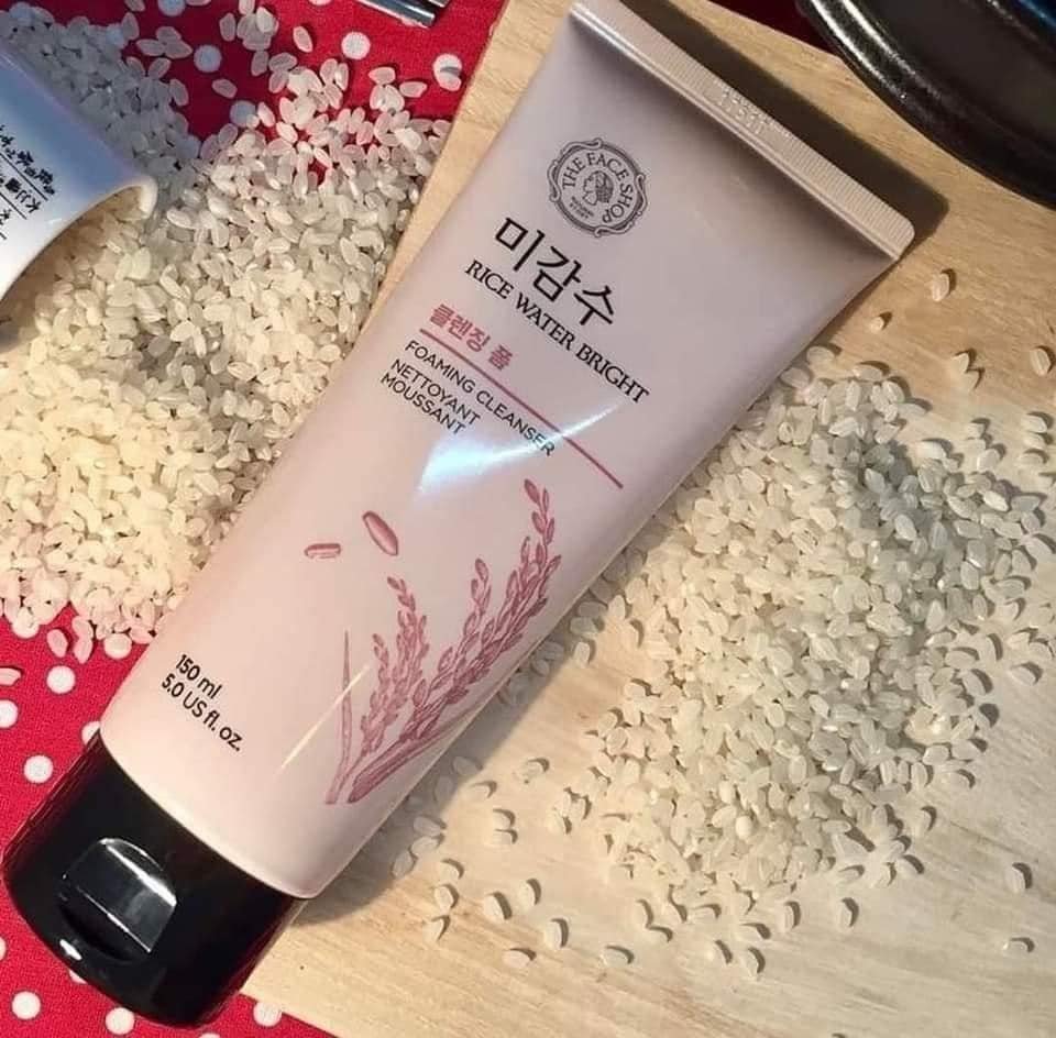 Rice Water Bright Cleansing Foam Face Wash