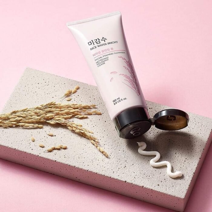 Rice Water Bright Cleansing Foam Face Wash