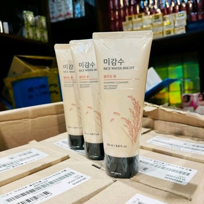 Rice Water Bright Cleansing Foam Face Wash
