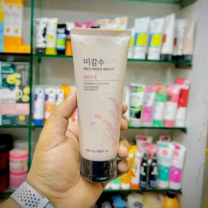 Rice Water Bright Cleansing Foam Face Wash