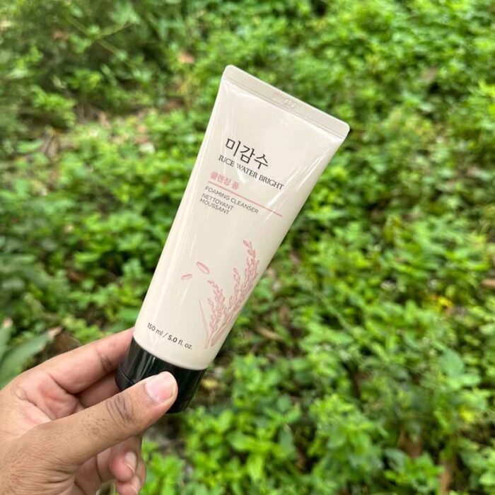Rice Water Bright Cleansing Foam Face Wash