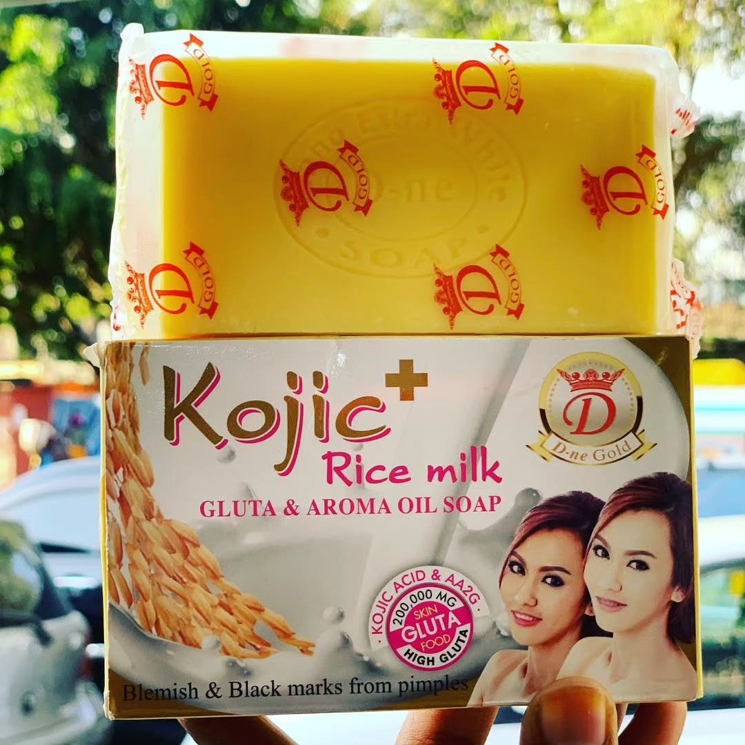 Kojic Rice Milk Gluta & Aroma Oil Soap