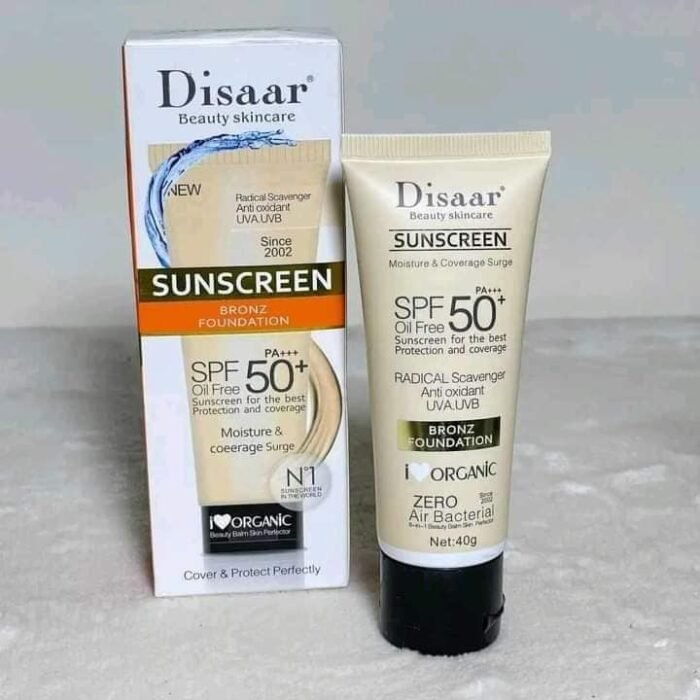 Disaar Bronz Foundation Sunscreen