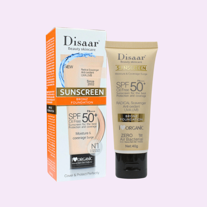 Disaar Bronz Foundation Sunscreen
