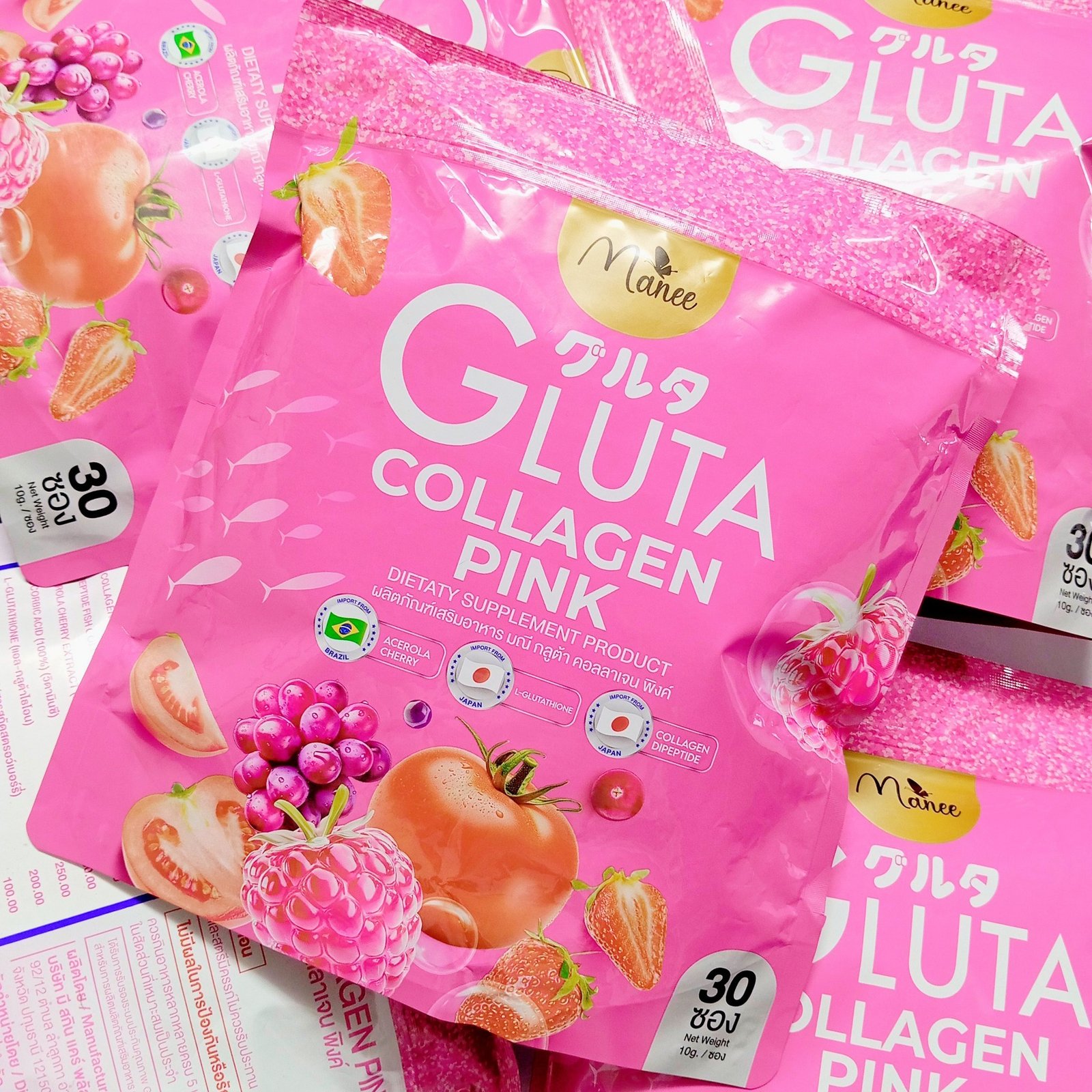 Manee Gluta Collagen Pink Juice