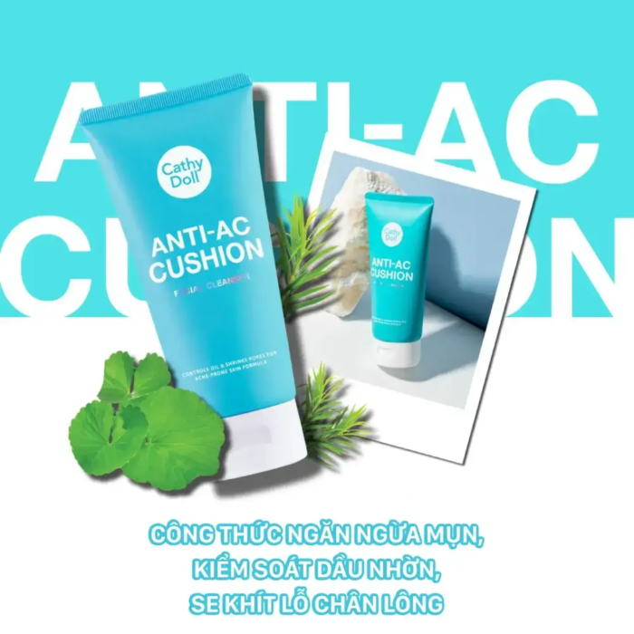 Cathy Doll Anti AC Cushion Facial Cleanser