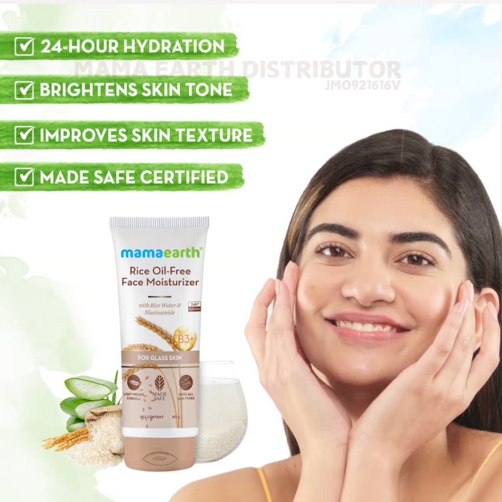 Mamaearth Rice Oil Free Moisturiser