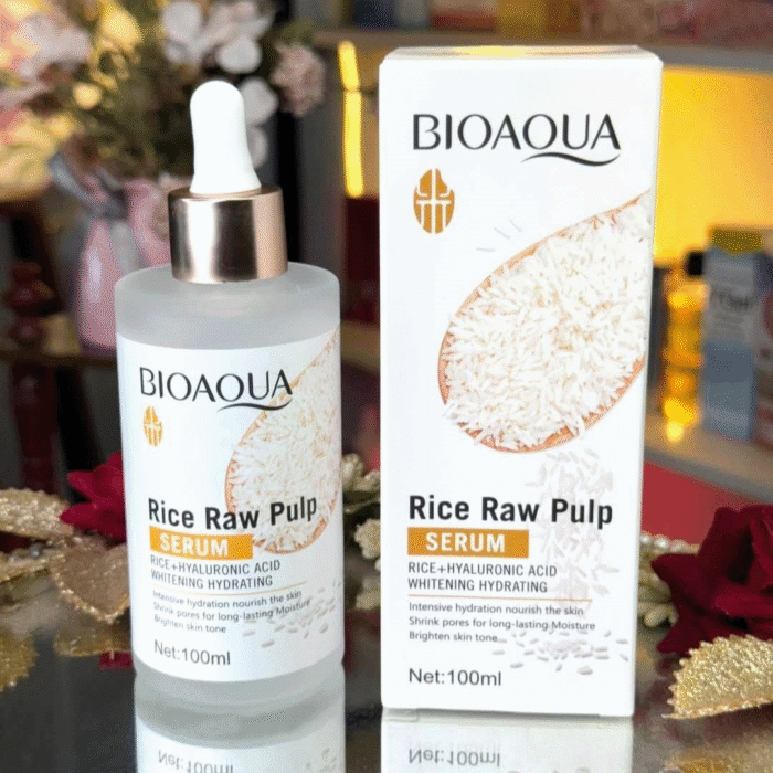 Bioaqua Rice Raw Pulp Essence Serum