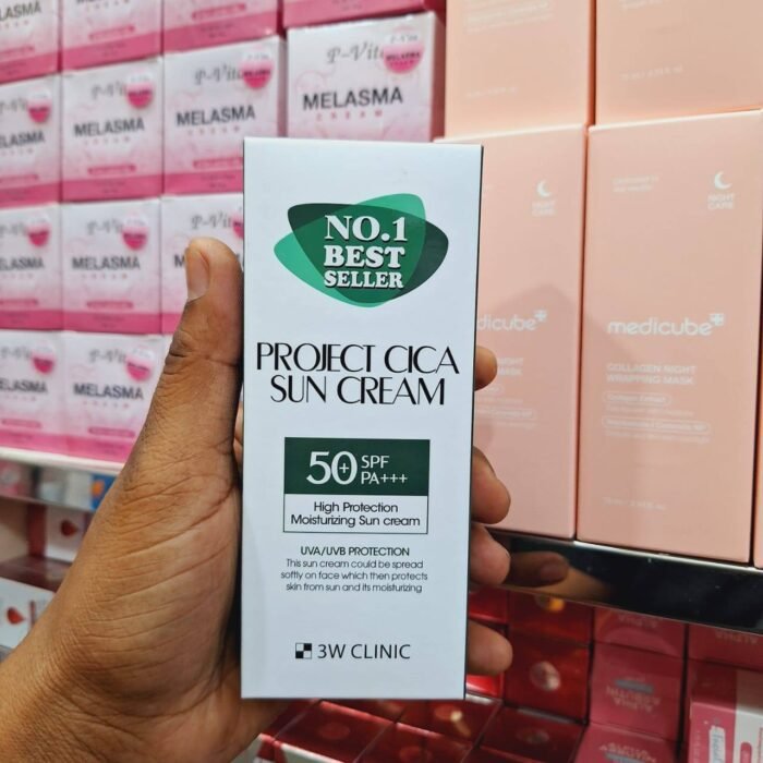 3W Clinic Project Cica Sun Cream SPF50+
