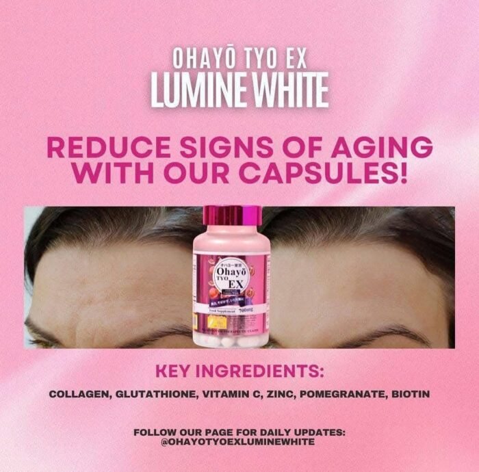 Ohayo Tyo EX Lumine White Food Supplement