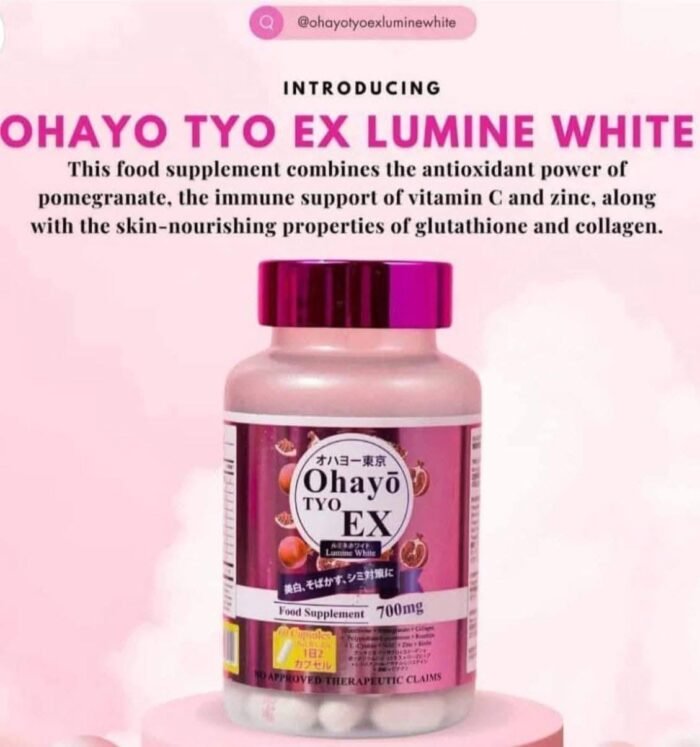 Ohayo Tyo EX Lumine White Food Supplement