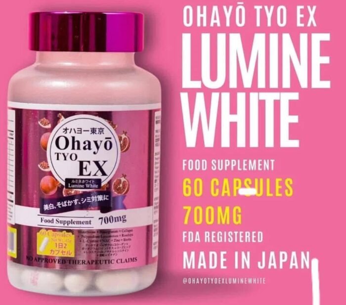 Ohayo Tyo EX Lumine White Food Supplement