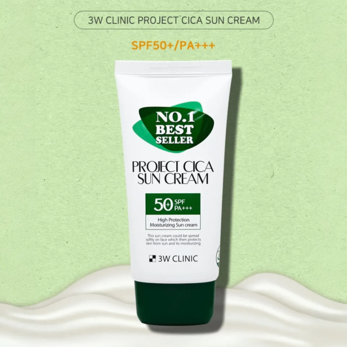 3W Clinic Project Cica Sun Cream SPF50+