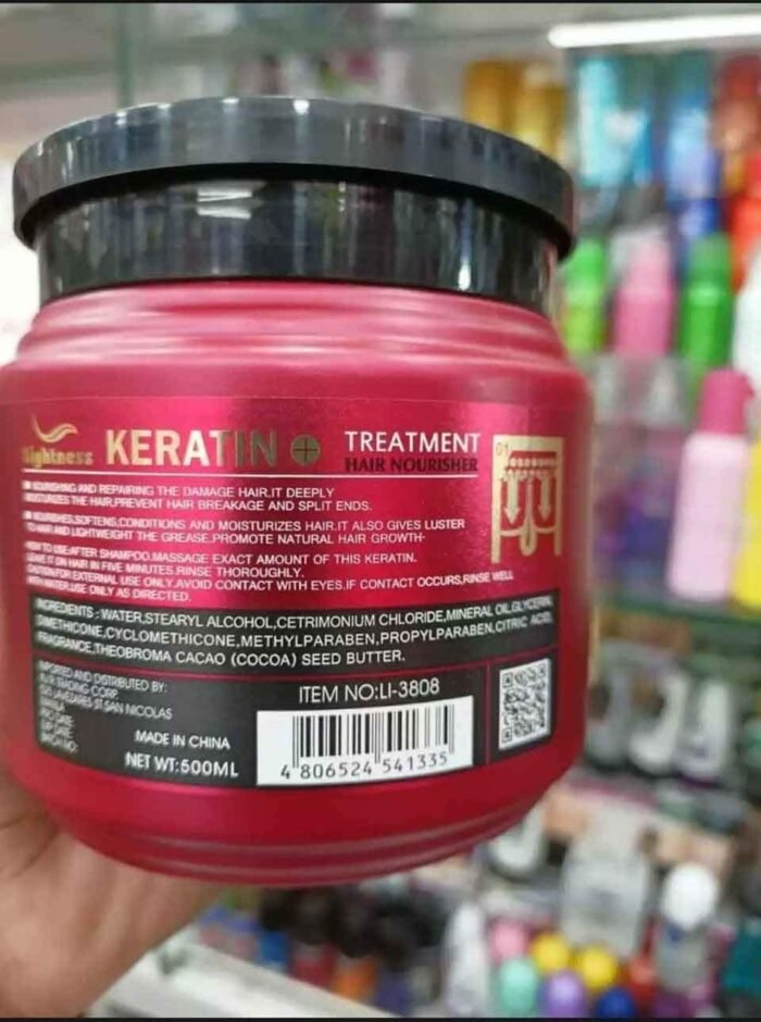Lightness Keratin Treatment Hair Mask