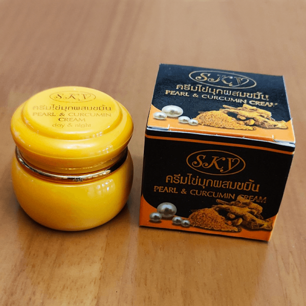 Sky Pearl and Curcumin Whitening Cream